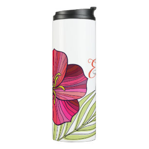 Termo Aloha Floral hawaiana