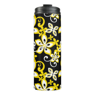 TERMO ALOHA HAWAII (NEGRO/AMARILLO) TÉRMICO