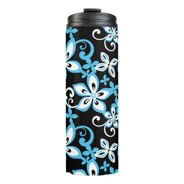 TERMO ALOHA HAWAII (NEGRO/AZUL) (Anverso)