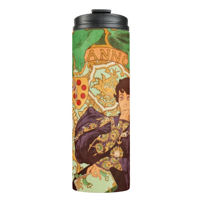 Termo Alphonse Mucha Prince y Dragon (Anverso)