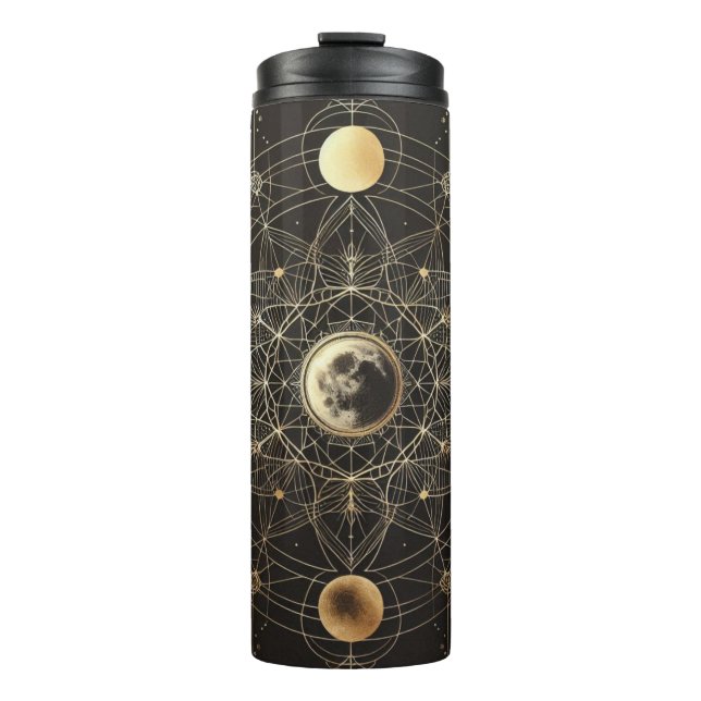 Termo Alquimia Lunar Dorada (Anverso)