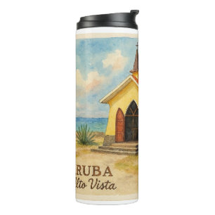 Termo Alto Vista Aruba acuarela