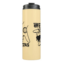 Termo Amamos las pizzas - Pizza Love - ASL ILY Obsession