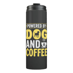 Termo Amante del café de perro impulsado por diseño