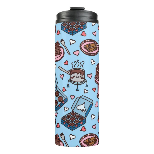 Termo Amante del chocolate lindo (Anverso)