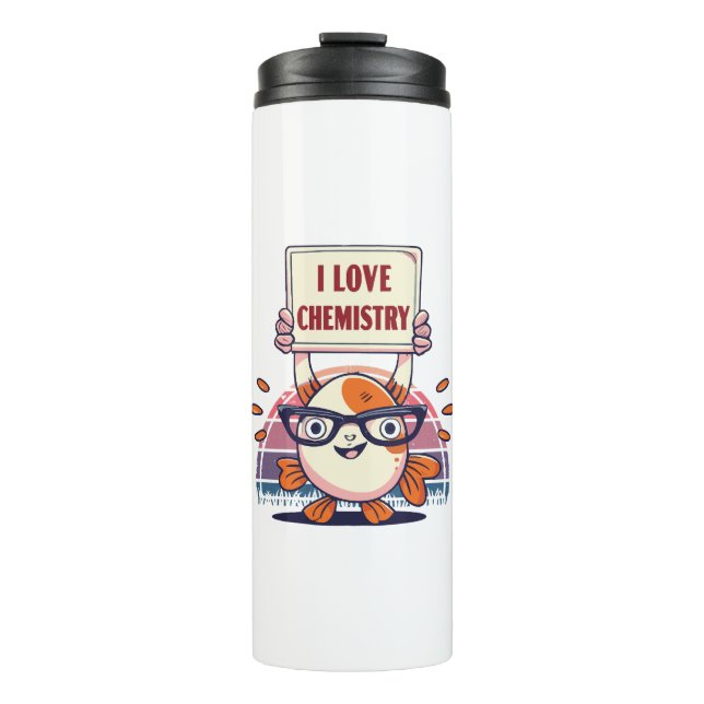 Termo Amantes de Guppies y Química (Anverso)