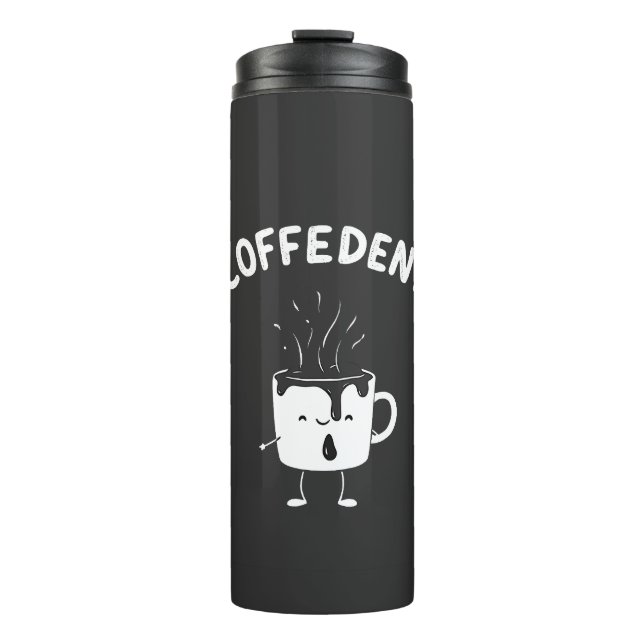 Termo Amantes de la Copa Cafetería Coffedent Funny Kawai (Anverso)