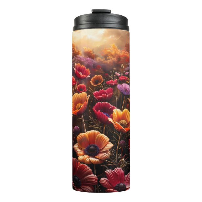 Termo Amapolas Coloridas (Anverso)