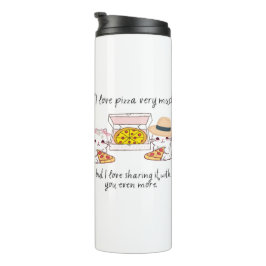 TERMO AMAR MUCHO A PIZZA, GATOS