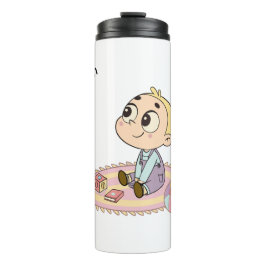 Termo Amazed Boy Illustration