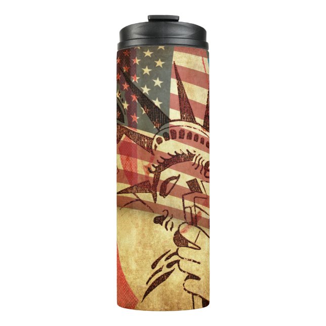 Termo America, grunge background (Anverso)
