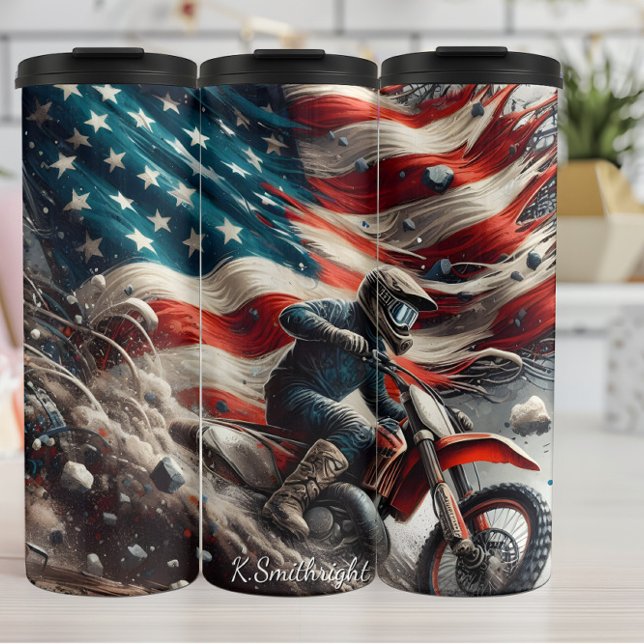 Termo American Motocross Dirt Rider (Subido por el creador)
