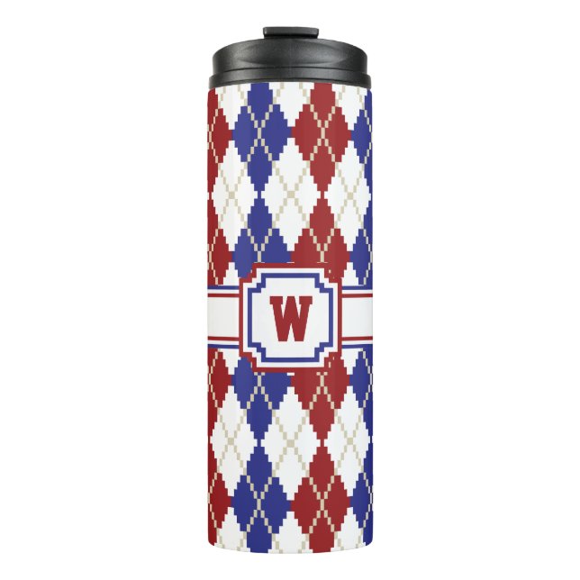 Termo Americana Argyle Thermal Tumbler (Anverso)