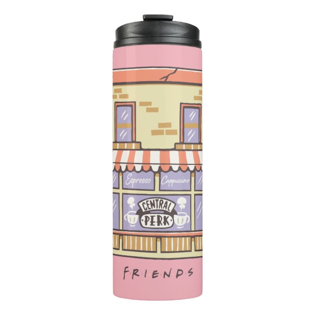 Termo AMIGOS™ | Cafetería Central Personalizado Perk (Anverso)