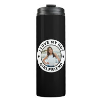 Amo a mi novia sexy Emblem Personalizado.