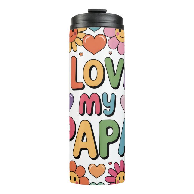 Termo Amo a mi papá (Anverso)