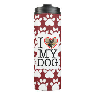 Termo Amo a mi perro Personalizado