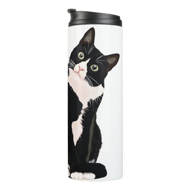 Termo Amo al gato (Rotado hacia la derecha)