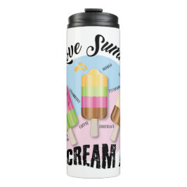 Termo Amo el verano - ¡¡¡Grito!!! Tiempo de vacaciones