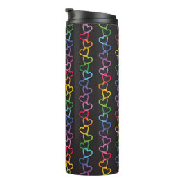Termo Amo vinculado Arcoiris negro