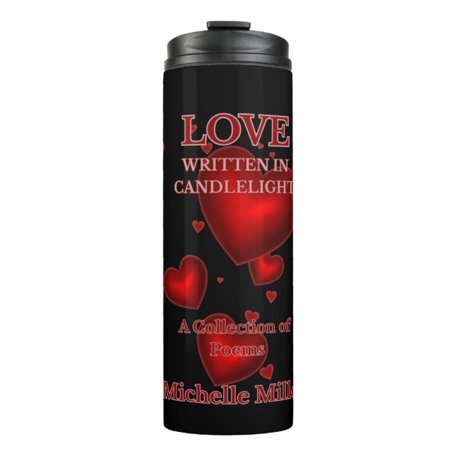 Termo Amor escrito a la luz de las velas (Anverso)
