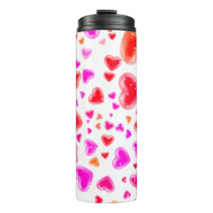 Termo Amor, muchos corazones, Blanco