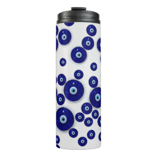 Termo Amuleto de cristal azul griego del mal de ojo