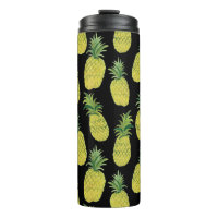 ¡Añade tu propio texto! Pineapple Fiesta Watercolo