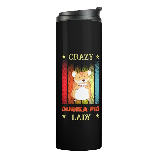 Termo Añadir nombre Editar texto Crazy Guinea Dama de ce (Rotado hacia la izquierda)
