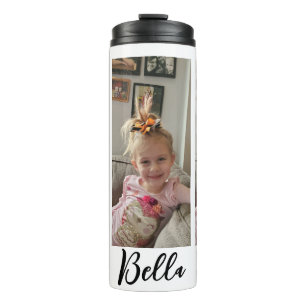 Termo Añadir su foto y nombre a esto