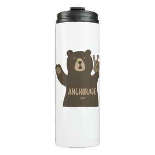 Termo Anchorage Alaska Peace Bear