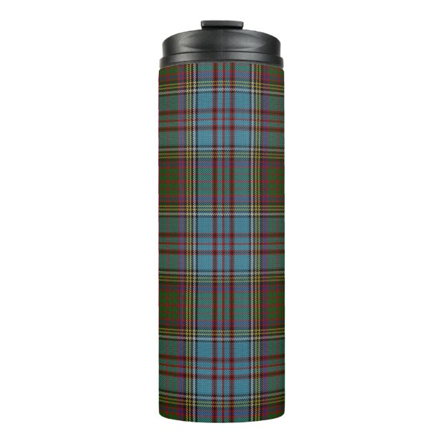 Termo Anderson Clan Tartan Plaid Pattern Scottish (Anverso)
