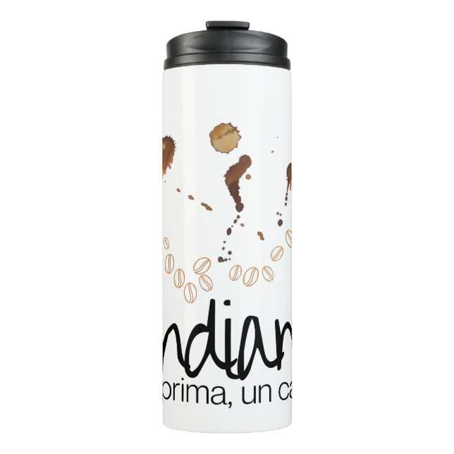 Termo ¡Andiamo! Mamáes Prima, Un Caffè (Anverso)