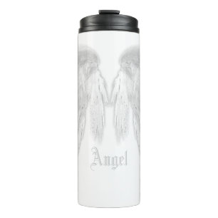 Termo ANGEL WINGS White Custom Name