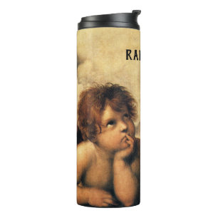 Termo Ángeles de la Madonna Sixtina por Rafael Sanzio