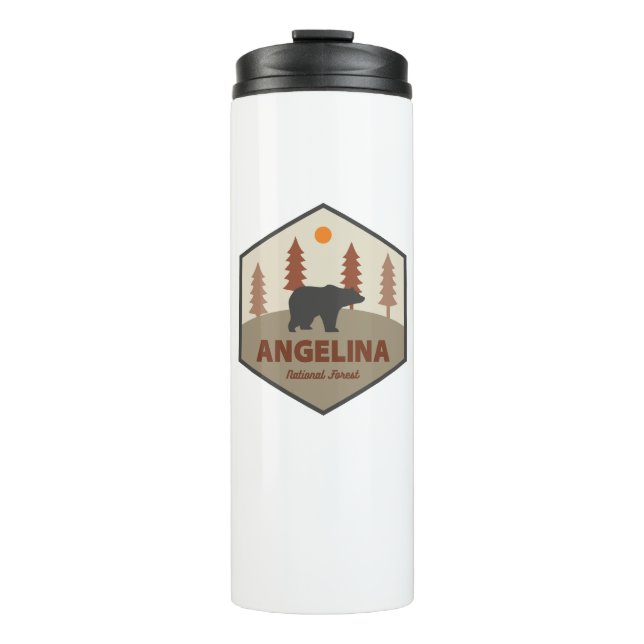 Termo Angelina National Forest Texas Bear (Anverso)