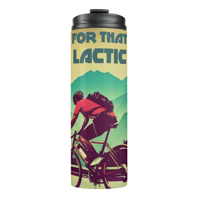 Termo Anhelo Por Ese Ciclismo De Burn Láctico (Anverso)