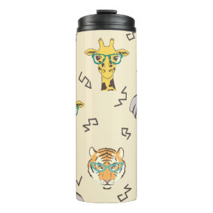 Termo Animales africanos: Patrón sin foco