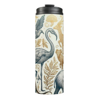 Termo Animales cortos Bosque de Tumbler térmico