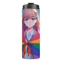 Anime Chica con LGBTQIA+ Cabo