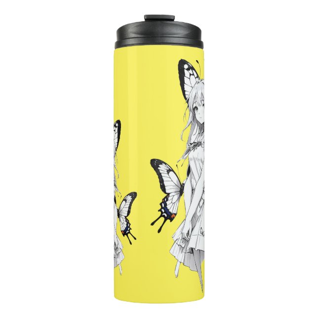 Termo Anime Chica Viajes Mugs & Tumblers térmicos (Anverso)