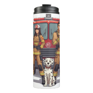 Termo Animé de Bomberos Heroicos Taza Térmica
