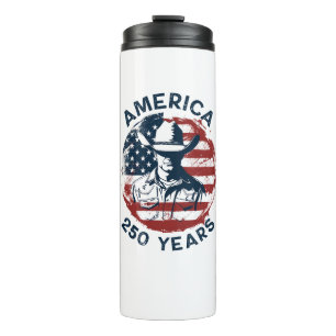 Termo Aniversario 250 de América Vaquero 1776-2026
