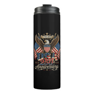 Termo Aniversario 250 de Estados Unidos EE. UU. 1776 202
