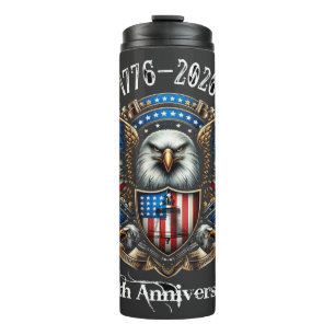 Termo Aniversario 250 USA 1776 2026