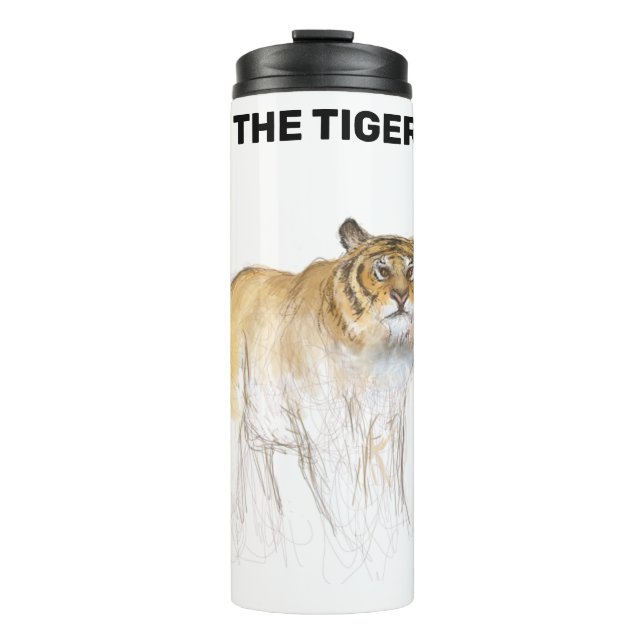 Termo Aniversario del año del tigre chino original de di (Anverso)