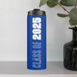 Termo Año de clase de los Colores de la Escuela Real Azu