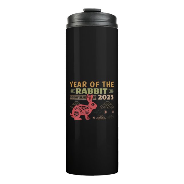 Termo Año Zodiaco Chino del Conejo 2023 (Anverso)