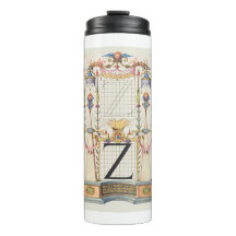 ANTIGÜEDAD DE CALIGRAFÍA ALPHABET Z