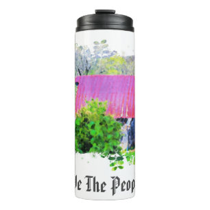 Termo *~* Antiguo país de granero Rústico AP16